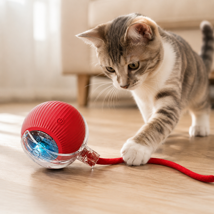 Pelota Interactiva Recargable para Mascotas
