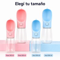Botella de Agua portátil para tus mascotas (uso en exteriores)