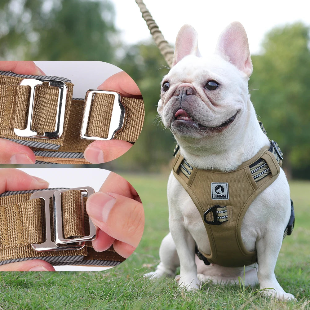 Handheld French Bulldog Pet Harness for Small Medium Dogs Multifunctional Dog Harnesses Vest with Poop Bag Mascotas Accessories