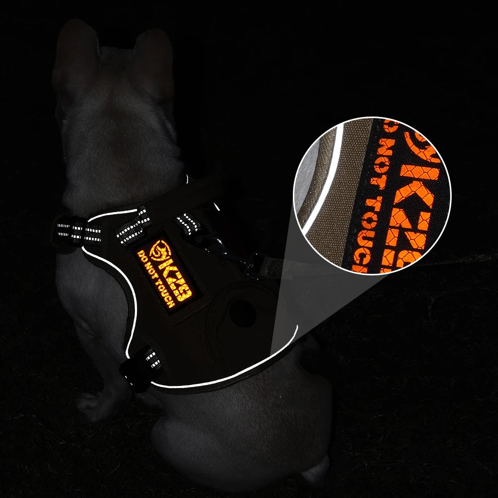 Handheld French Bulldog Pet Harness for Small Medium Dogs Multifunctional Dog Harnesses Vest with Poop Bag Mascotas Accessories