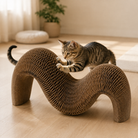 Rascador Interactivo y Ajustable para Gatos