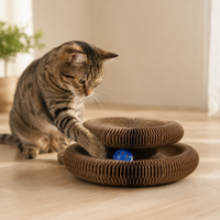 Rascador Interactivo y Ajustable para Gatos