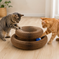 Rascador Interactivo y Ajustable para Gatos