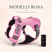 Arnés Multifuncional para Perros Pequeños y Medianos con Bolsa para Desechos