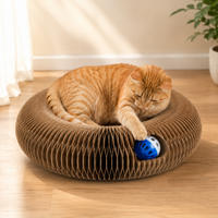 Rascador Interactivo y Ajustable para Gatos